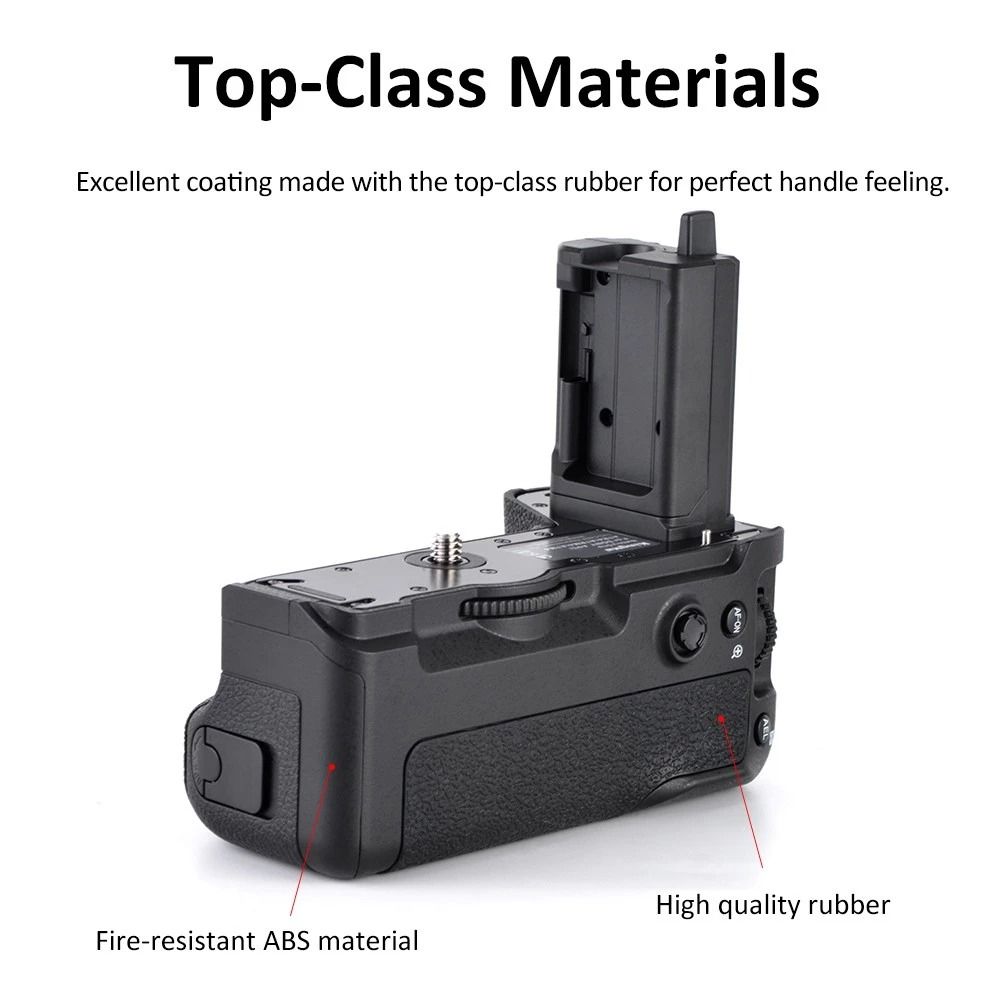 KingMa] VG-C4EM Premium Camera Replacement Battery Grip for Sony A9 II/A7R IV/A7M IV/A7RM IV Cameras / VG C4EM62864721308931113
