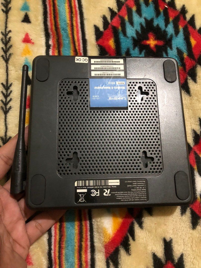 Linksys wireless G home router model : wrh54g (Category: Networking) located in Quezon City. Submitted by markgolveo (Listing ID 1338368316, Image 3). Description: Linksys wireless G home router model : wrh54g Base unit only adapter not included.