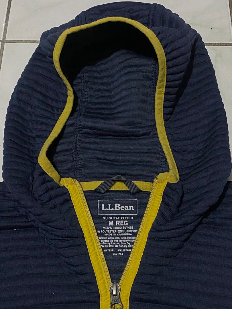 Ll bean zip hoodie top