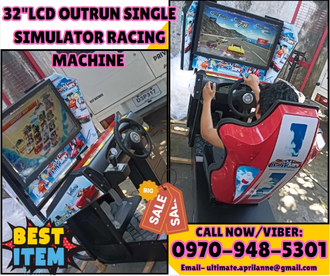 Most Popular HD Outrun Adult Car Racing Arcade Game Machine for Sales ...