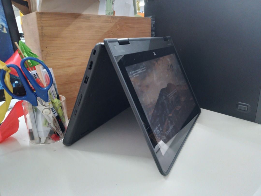 NEW ARRIVAL! Model: Lenovo Thinkpad Yoga 11e (Category: Laptops & Notebooks) located in Muntinlupa City. Submitted by aussie.surplustore (Listing ID 1338317364, Image 3). Description: NEW ARRIVAL! Model: Lenovo Thinkpad Yoga 11e OS: Windows 10 Pro Processor: Intel Celeron N2940 RAM: 4GB DDR3 13333MHz Storage: 128GB SSD ✨Special Feature: Touchscreen and the screen can be flipped at 360 degrees 📌Note: NO license for OS and no MS OFFICES 👌Price: P