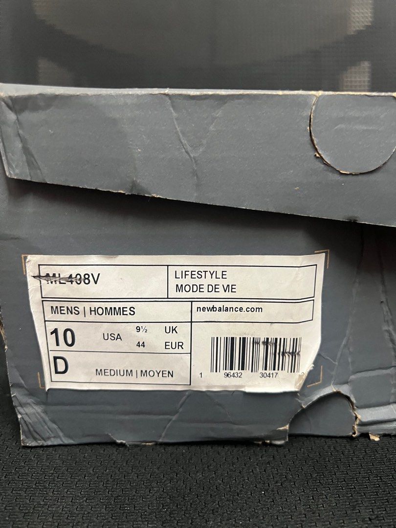 New Balance 408 (Category: Sneakers) located in Rizal. Submitted by kmcafashion7 (Listing ID 1338432203, Image 2). Description: Brand New Size US 10 Mens Last price already Lowest price in the market RFS: Decluttering .