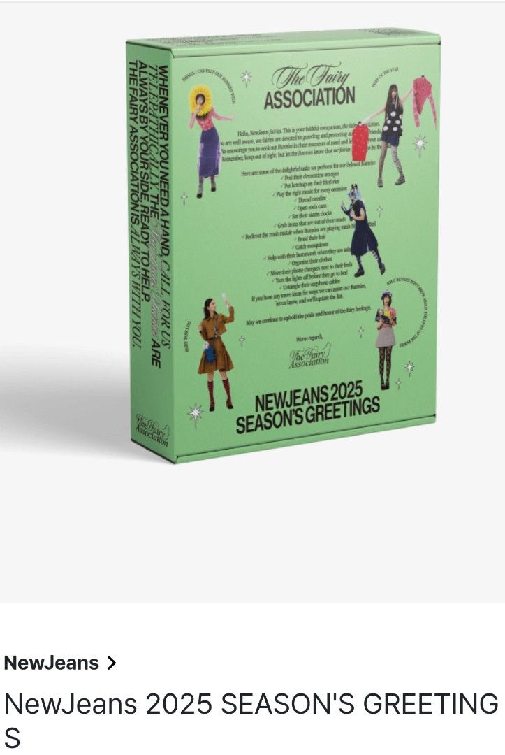 Preorder] NewJeans 2025 SEASON'S GREETINGS, Hobbies & Toys