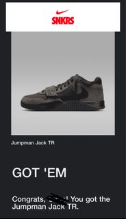 Nike Jumpman Jack TR (CJ1-TRexx) Travis Scott, Men's Fashion, Footwear