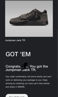 Nike Jumpman Jack TR (CJ1-TRexx) Travis Scott, Men's Fashion, Footwear