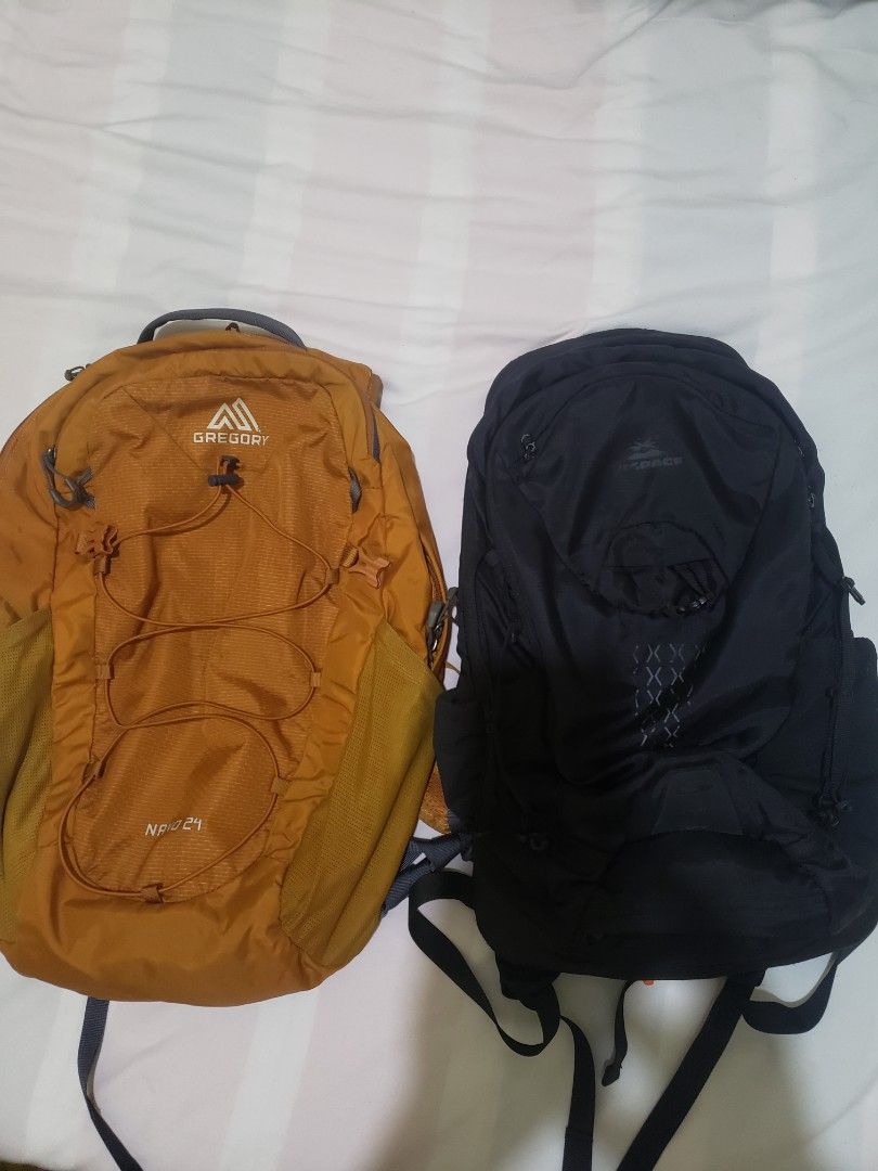 Outdoor Backpack Daypack with issues (Category: Backpacks) located in Makati City. Submitted by ifyouknowmeok (Listing ID 1338458345, Image 1). Description: Gregory Nano 24L may butas sa bandang zipper - SOLD Bigpack Velocity 15L may butas sa may bandang main zipper - 400 paayos nyo nalang po RFS Decluttering.