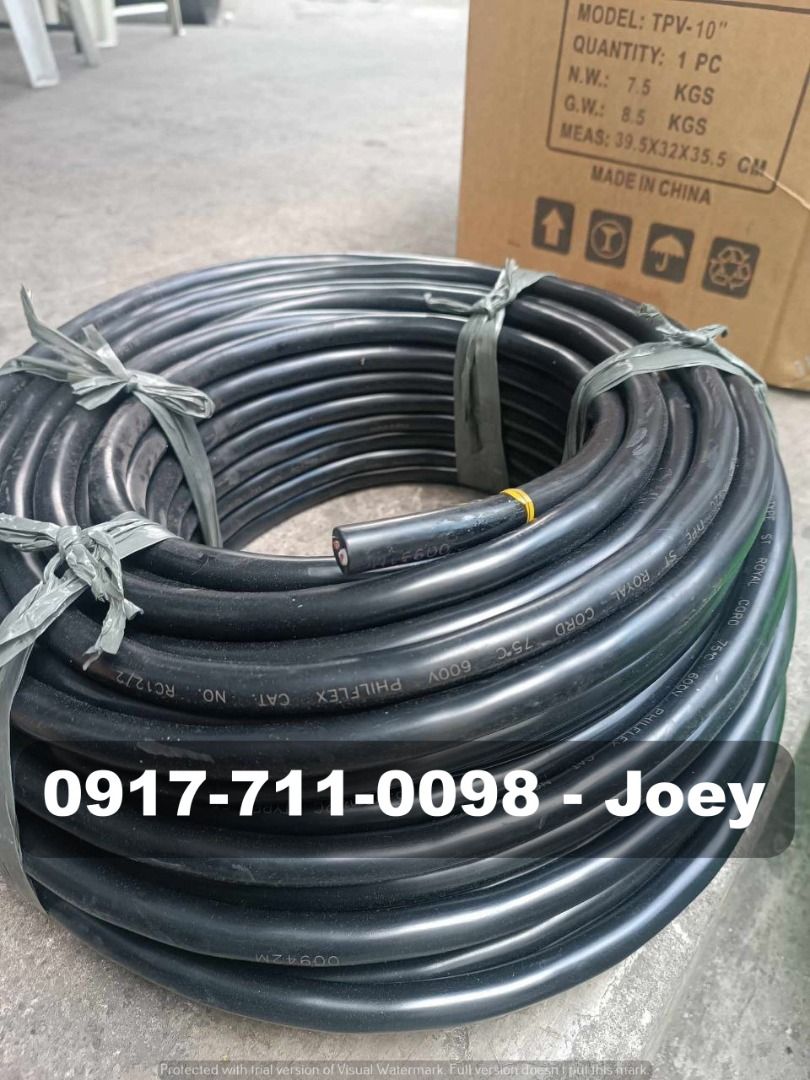 Philflex Royal Cord (Category: Construction Tools & Equipment) located in Manila. Submitted by joeyroque09 (Listing ID 1338364329, Image 1). Description: .