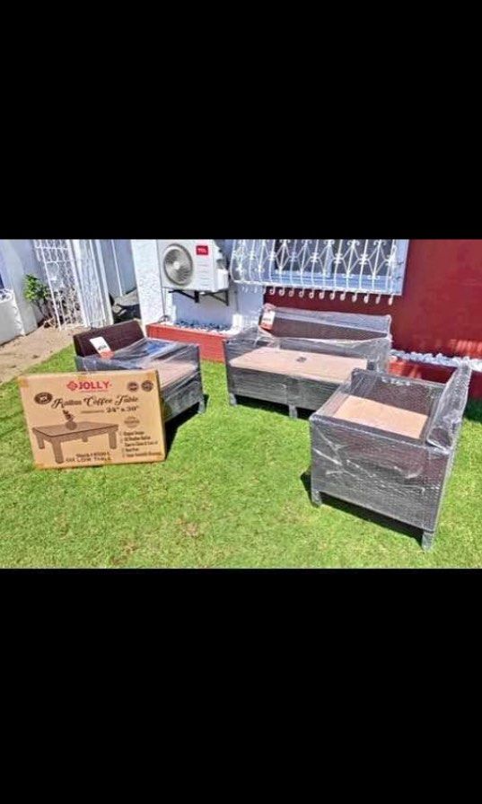 Plastic rattan sala set with foam (Category: Sofas) located in Manila. Submitted by kellychz (Listing ID 1338426175, Image 2). Description: ✔ RATTAN STYLE SALA SET 🔹️ELEGANT DESIGN 🔹️ HIGH QUALITY PLASTIC MATERIAL 🔹️DURABLE 🔹️TERMITE PROOF 🔹️FOAM INCLUDED ✔ COD/FREE DELIVERY NEAR AREAS ✔ DIRECT MESSAGE FOR INQUIRIES .