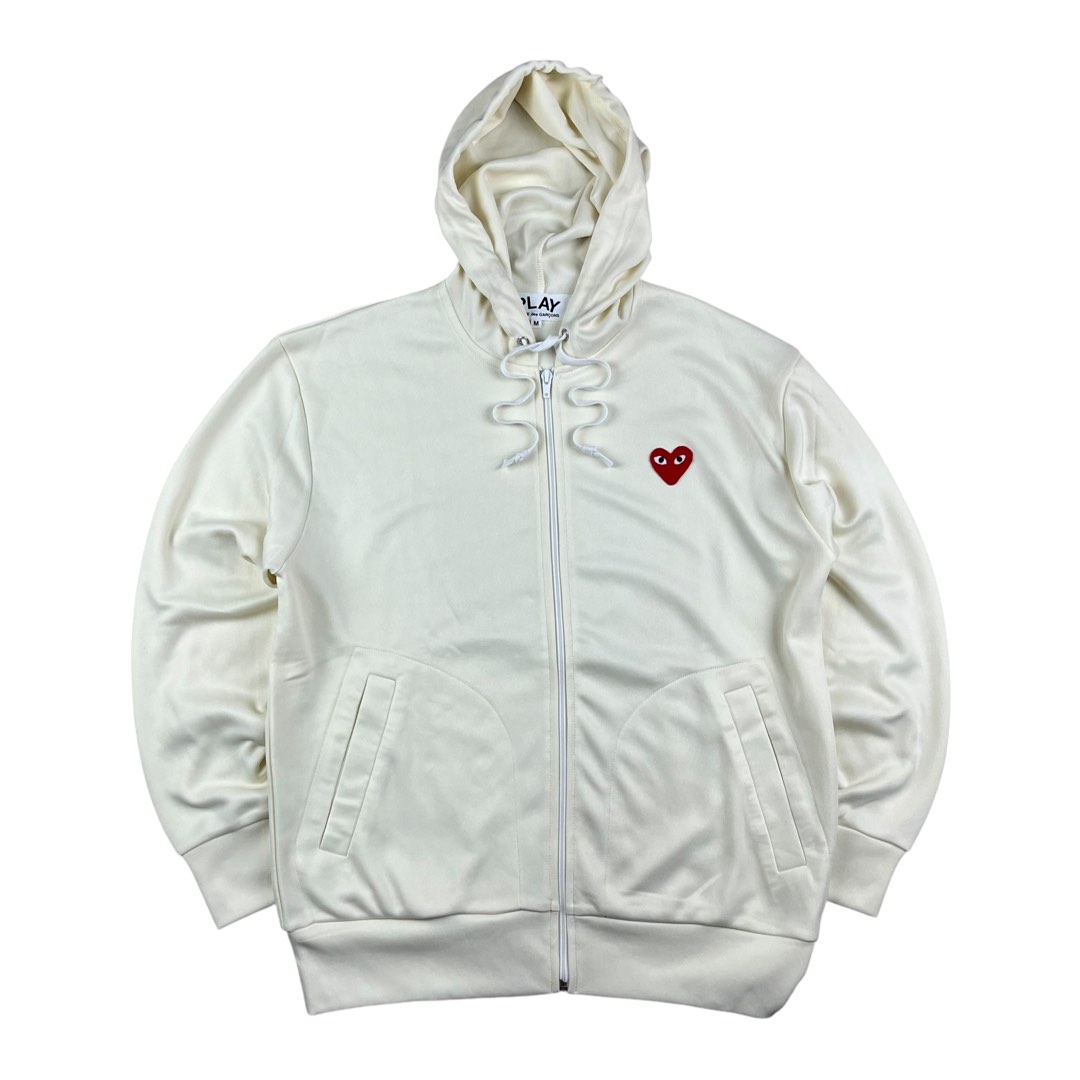 Cream cdg hoodie discount
