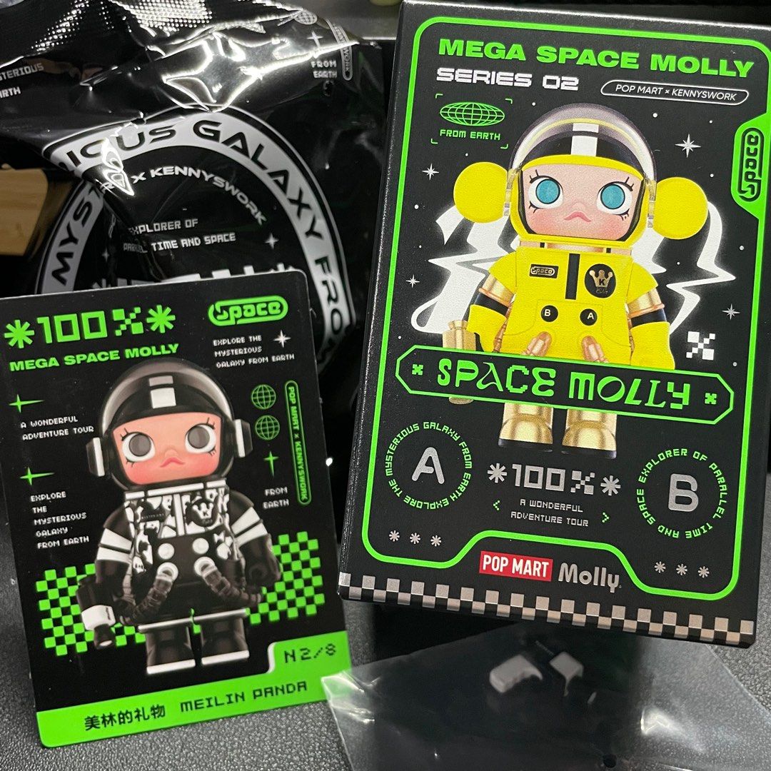 Pop Mart Space Molly Series 2 - Meilin Panda (Category: Designer & Blind Box Toys) located in Quezon City. Submitted by dmdmdmdm (Listing ID 1338464292, Image 1). Description: Space Molly Series 2 Meilin Panda - sealed foil RFS : not my prio Payment thru GCash 📍Quezon City.