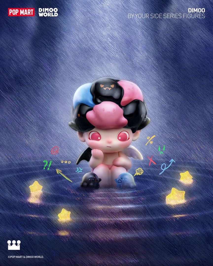 POPMART DIMOO BY YOUR SIDE - DON’T OVERTHINK (Category: Designer & Blind Box Toys) located in Antipolo. Submitted by kydough (Listing ID 1338460184, Image 2). Description: POPMART - DIMOO BY YOUR SIDE SERIES 🌈 DON’T OVERTHINK BOX OPENED UNDER, BUT SEALED FOIL GOT IT FOR DUPLICATE, MSG FOR INQUIRIES!! Delivery thru Grab/Lalamove within Metro Manila .