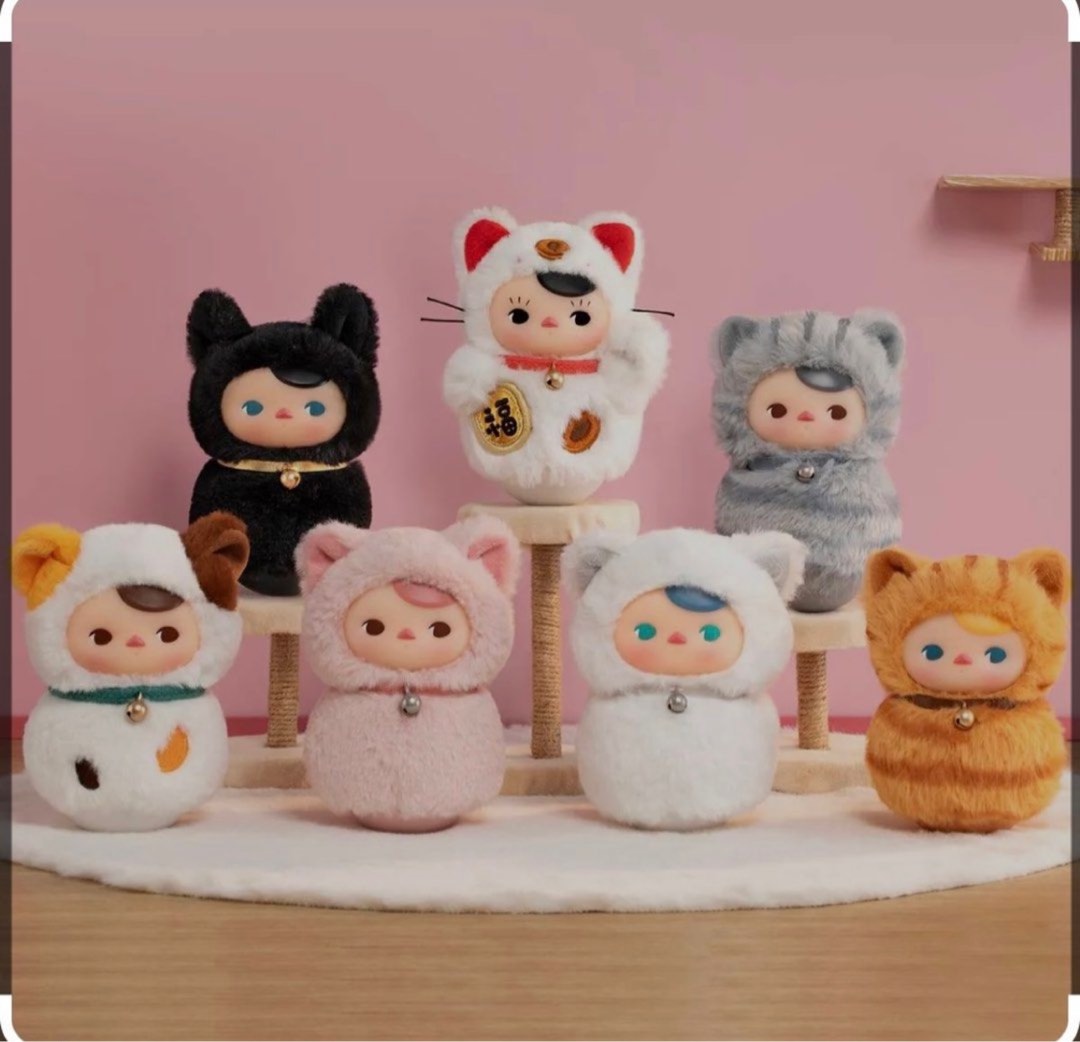 Popmart Pucky Roly Poly Kitty, Hobbies & Toys, Toys & Games on Carousell