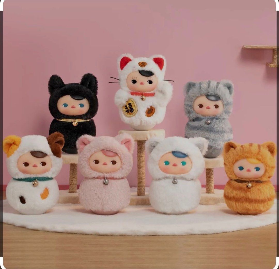 Popmart Pucky Roly Poly Kitty, Hobbies & Toys, Toys & Games on Carousell