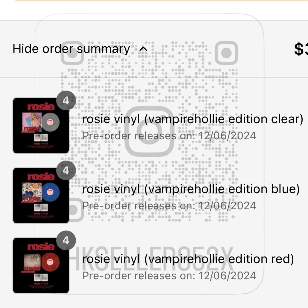 【アディ男】 rosie LP (vampirehollie edit.) アディ男】 rosie LP (vampirehollie edit.) rosie vinyl