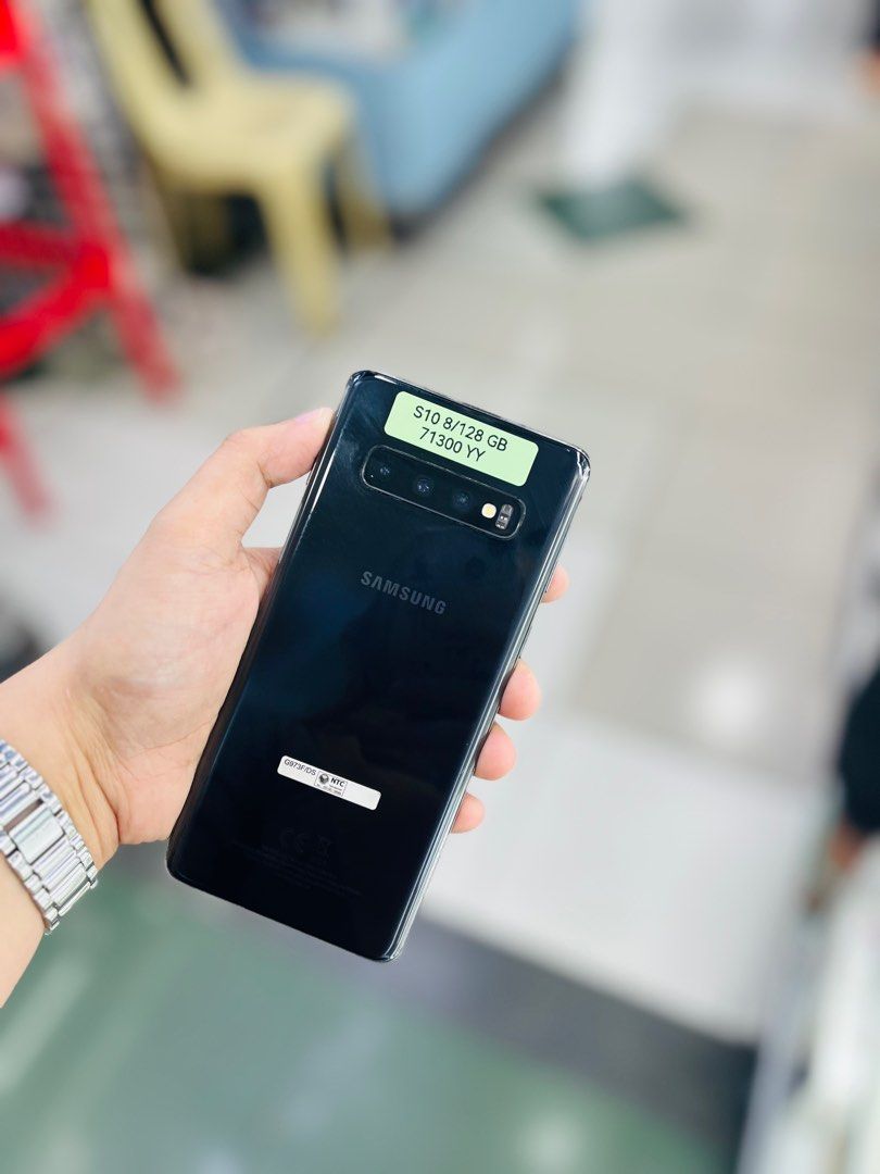 Samsung S10 8/128gb OPENLINE NO ISSUES 98% smooth (Category: Samsung) located in San Juan City. Submitted by saabangadgetshop (Listing ID 1338429737, Image 2). Description: Onhand | Pre-owned Samsung S10 8/128GB OPENLINE NO HIDDEN ISSUES NO HISTORY OF REPAIR 99%Smooth TEST TO SAWA RESET ALL YOU WANT NOT REFURBISHED AUTHENTIC PHONE ALL WORKING Mode of Payment : ⬇️ ▪️Cash ▪️Bank Transfer ▪️Gcash 📍Installment available here thru: 📍 ▪️Credit Card +