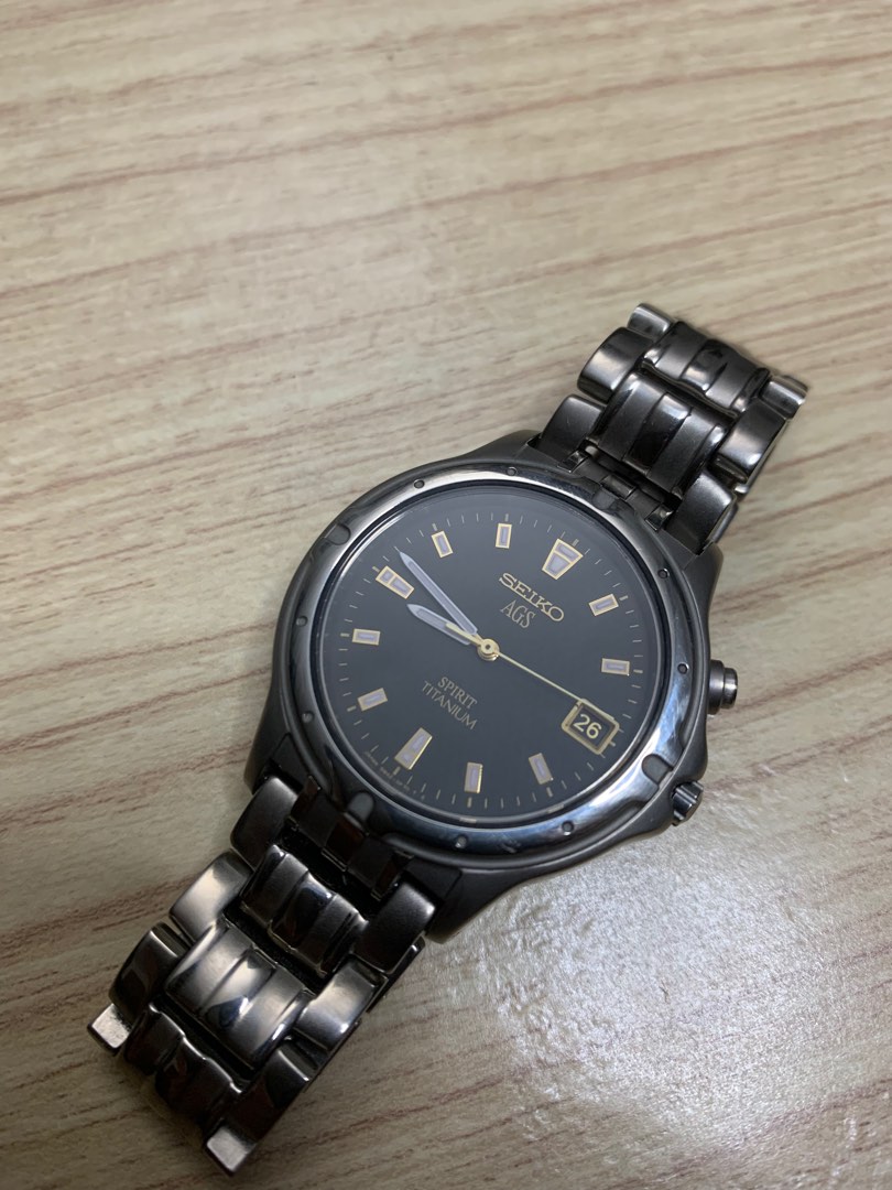 Seiko ags spirit titanium outlet