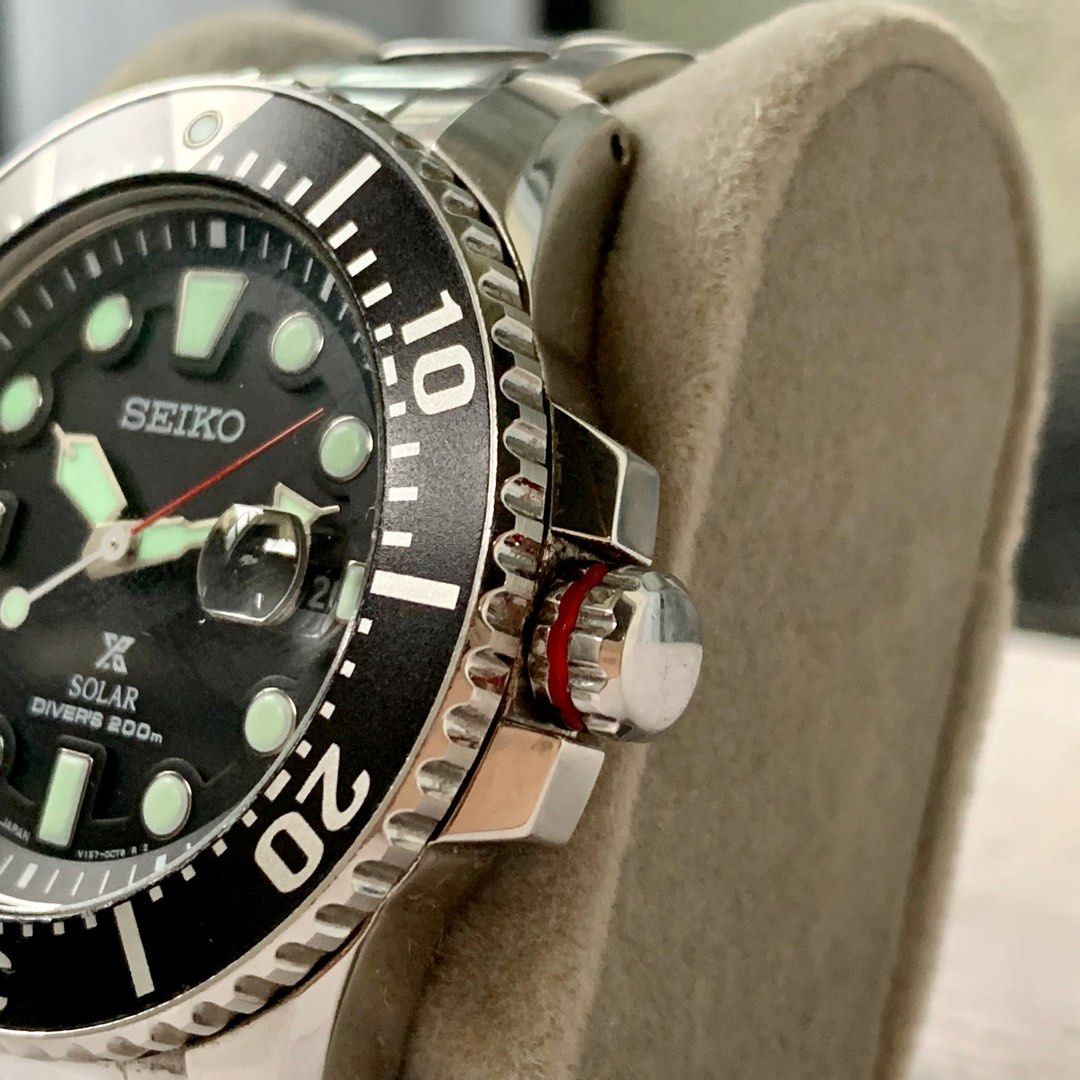 Seiko X Prospex Solar Divers 200M SNE437J1 Men s Fashion Watches Accessories Watches on Carousell