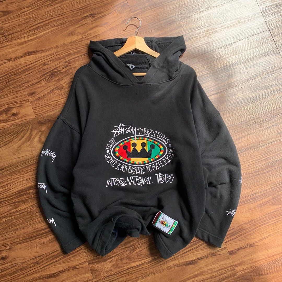 Stussy rasta hoodie deals