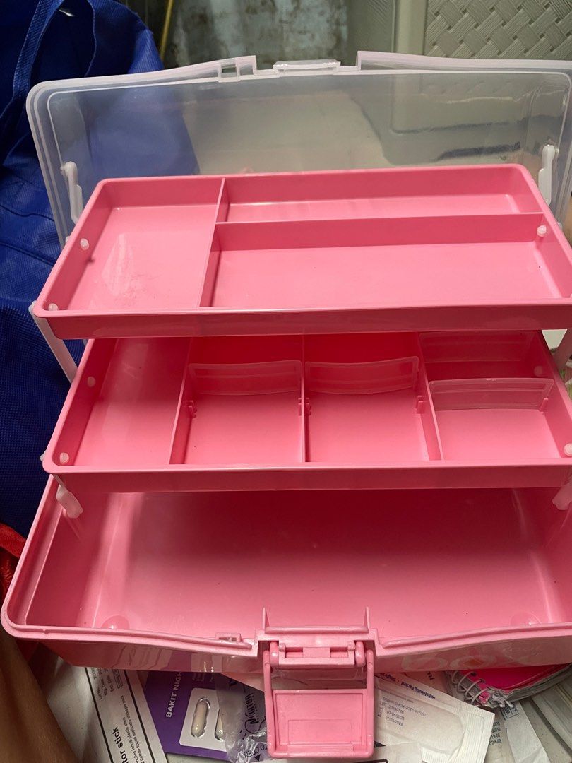 Tackle box 3 layers (Category: Medical Supplies & Tools) located in Caloocan City. Submitted by mima_mhary (Listing ID 1338371927, Image 3). Description: .