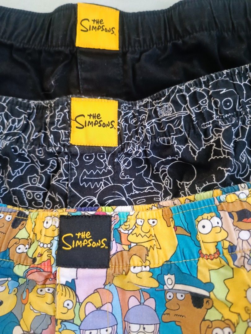 The Simpsons H&M Boxer Shorts (Category: Underwear) located in Angeles City. Submitted by archers78 (Listing ID 1338314287, Image 2). Description: The Simpsons H&M Boxer Shorts (Used once then stored in the closet) 📍 Location: Angeles City, Pampanga 👉 Pick-up or Delivery only 🚚 Shipping: via J&T (Buyer's expense) or Grab if withing Angeles City/Clark 💸 MOP: GCash/Bank Transfer/Cash(pick-up) ❌ No haggling of price ❌ No meet-ups.