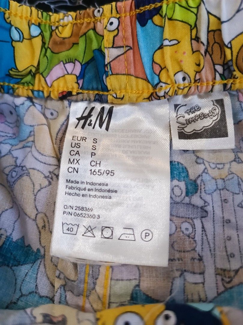 The Simpsons H&M Boxer Shorts (Category: Underwear) located in Angeles City. Submitted by archers78 (Listing ID 1338314287, Image 3). Description: The Simpsons H&M Boxer Shorts (Used once then stored in the closet) 📍 Location: Angeles City, Pampanga 👉 Pick-up or Delivery only 🚚 Shipping: via J&T (Buyer's expense) or Grab if withing Angeles City/Clark 💸 MOP: GCash/Bank Transfer/Cash(pick-up) ❌ No haggling of price ❌ No meet-ups.