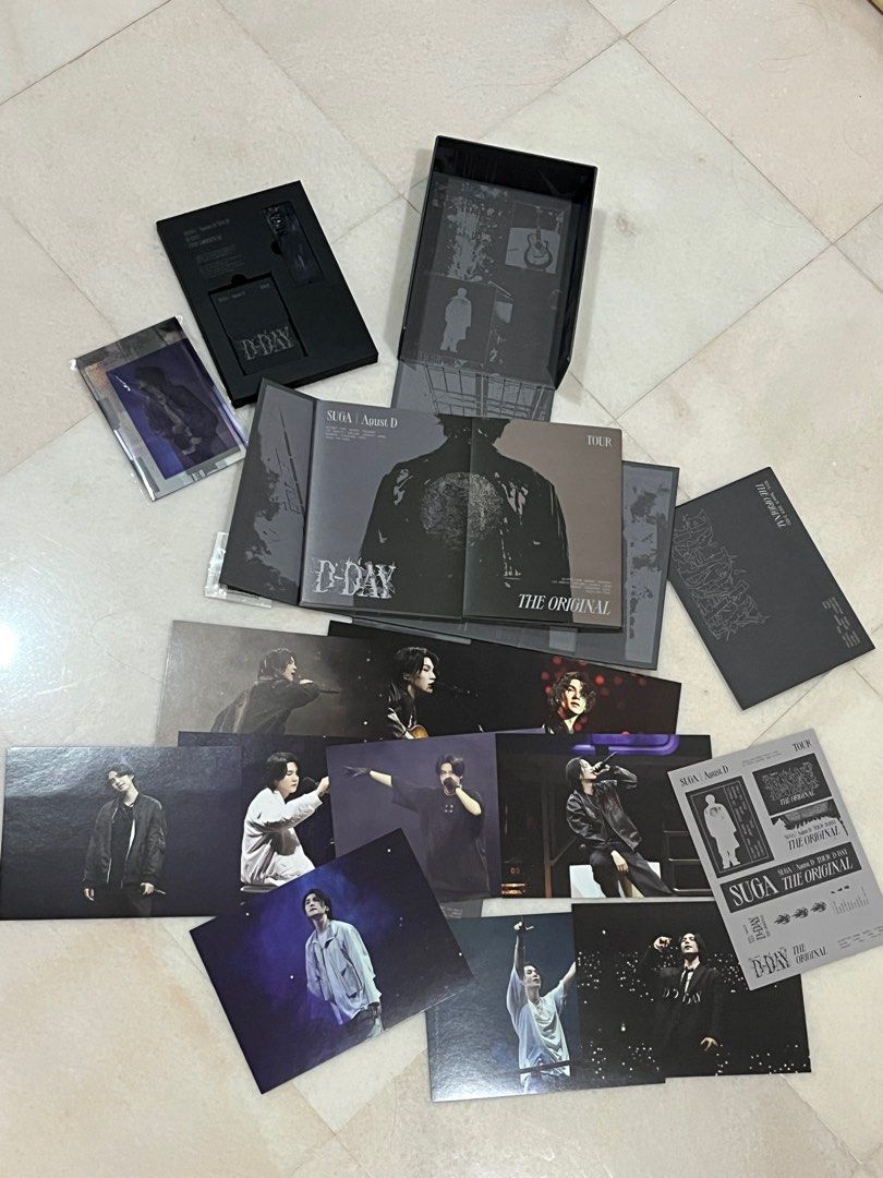 AgustD SUGA D-DAY JPFCラキドロ ユニバ購入特典 BTS 防弾少年団 Agust D SUGA ユンギ D-DAY BTS JAPAN OFFICIAL SHOP