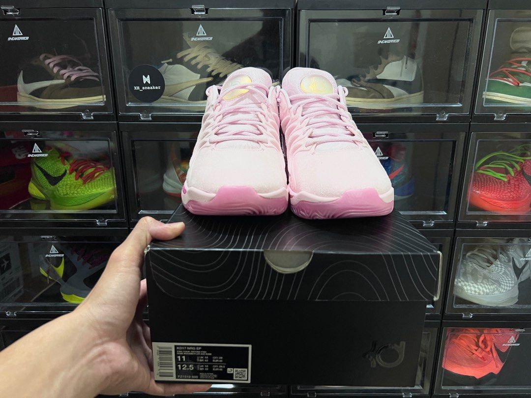 XH sneaker】Nike KD 17 NRG EP “Aunt Pearl” 乳癌珍珠阿姨us11