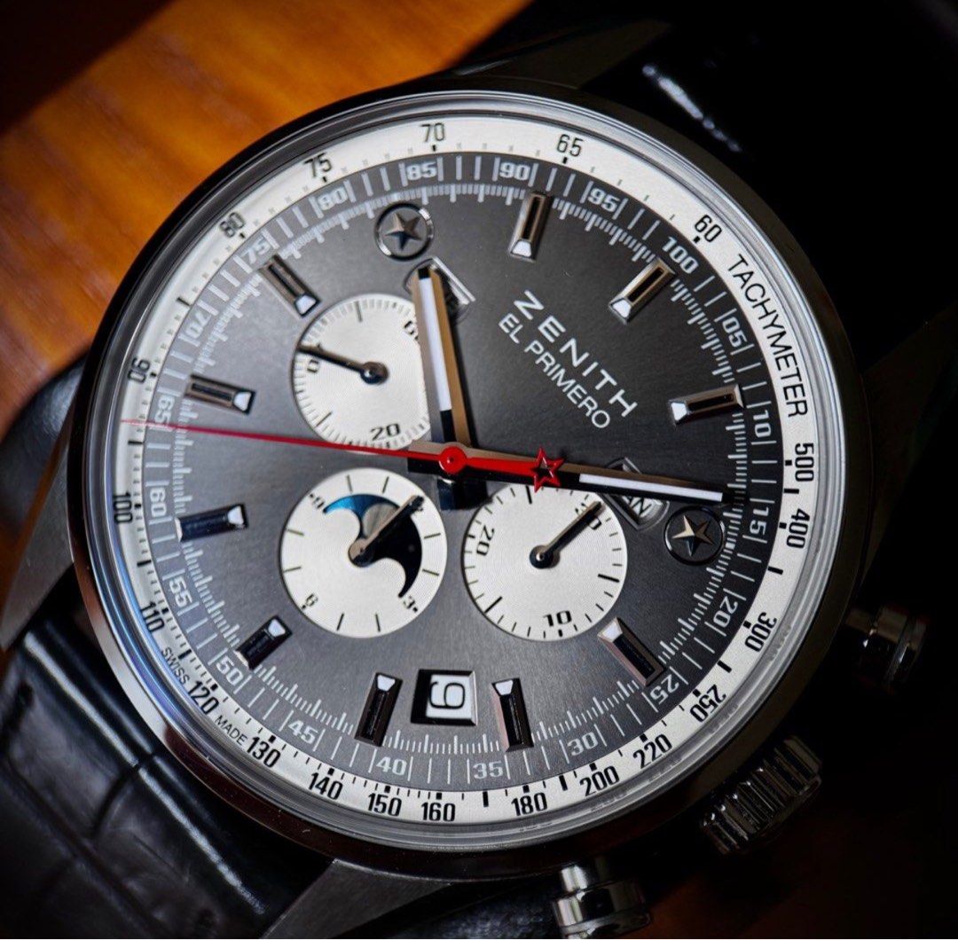 Zenith El Primero 410 Triple Calander Moon phase Chronograph LE Luxury Watches on Carousell