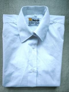 White shirt elementary school winter uniform size 12 1/2, 24 1/2 (1 piece $35, 2 pieces $65, 3 pieces $90)64238577786881110