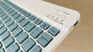 💙✨All New Bluetooth Wireless Keyboard - Blue and White64168640147713110