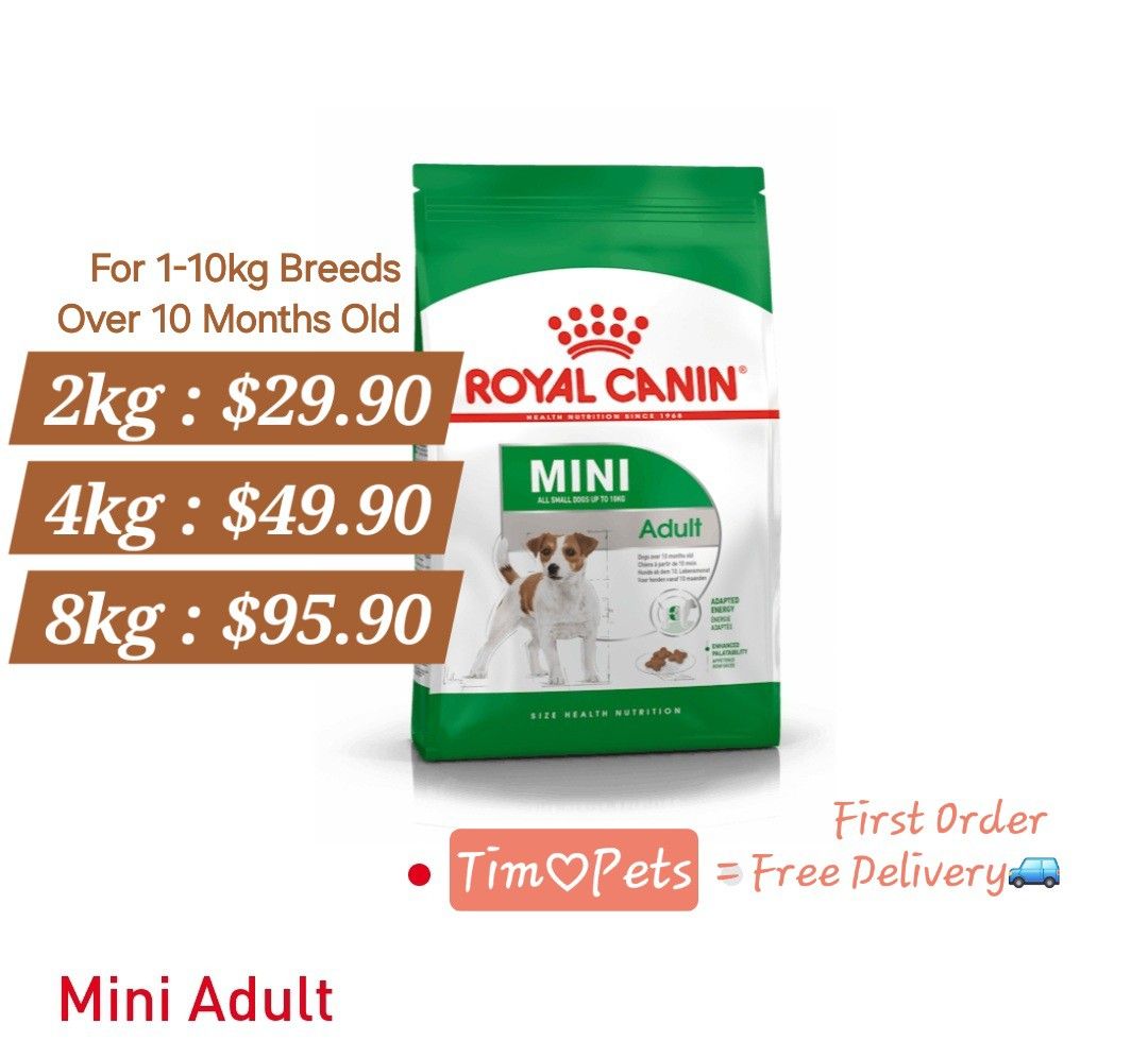 Royal canin mini adult 4kg outlet