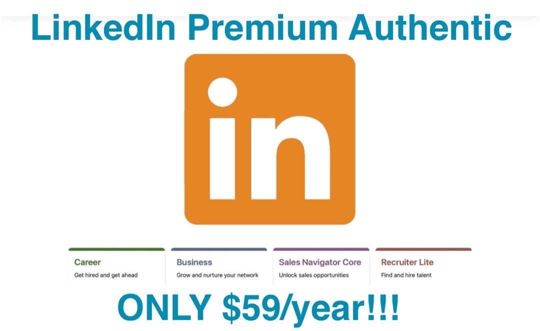 Authentic Linkedin Premium Subscription, Video Gaming, Gaming ...