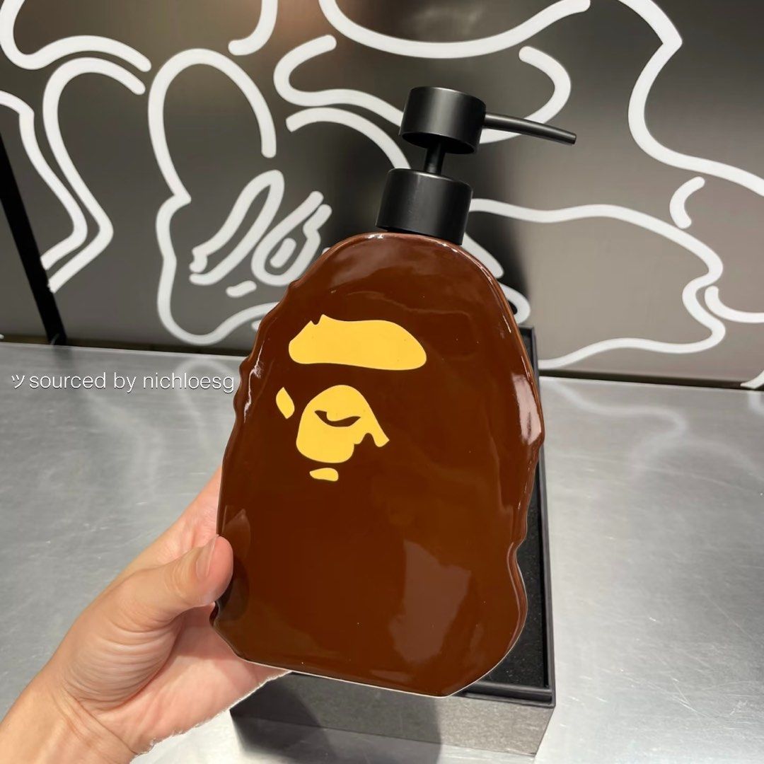 BAPE APE HEAD SOAP DISPENSER, Furniture & Home Living, Home