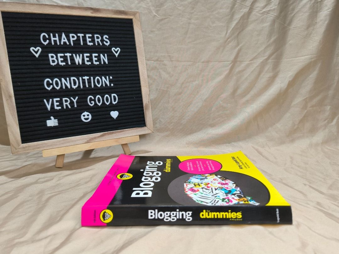 Blogging for Dummies | Amy Lupold Blair (Category: Textbooks) located in Paranaque City. Submitted by chapters_between (Listing ID 1338605020, Image 3). Description: .