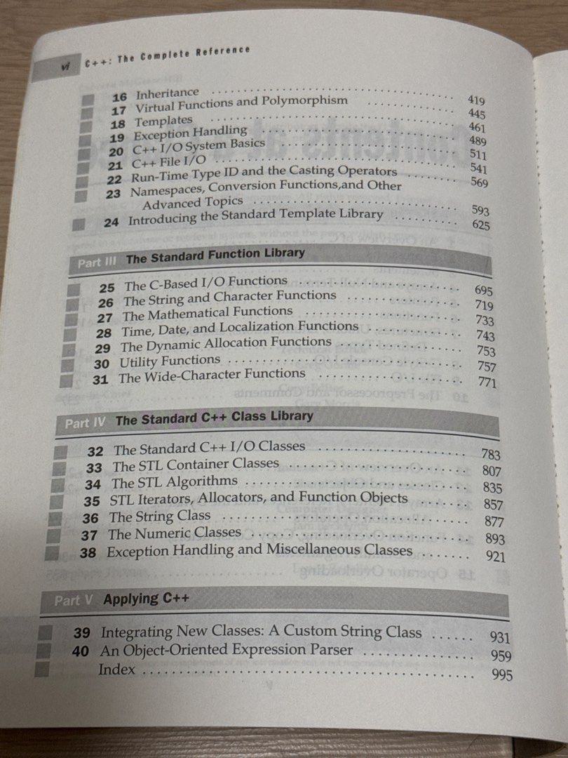 C++ The complete reference 3rd Edition, Hobbies & Toys, Books ...