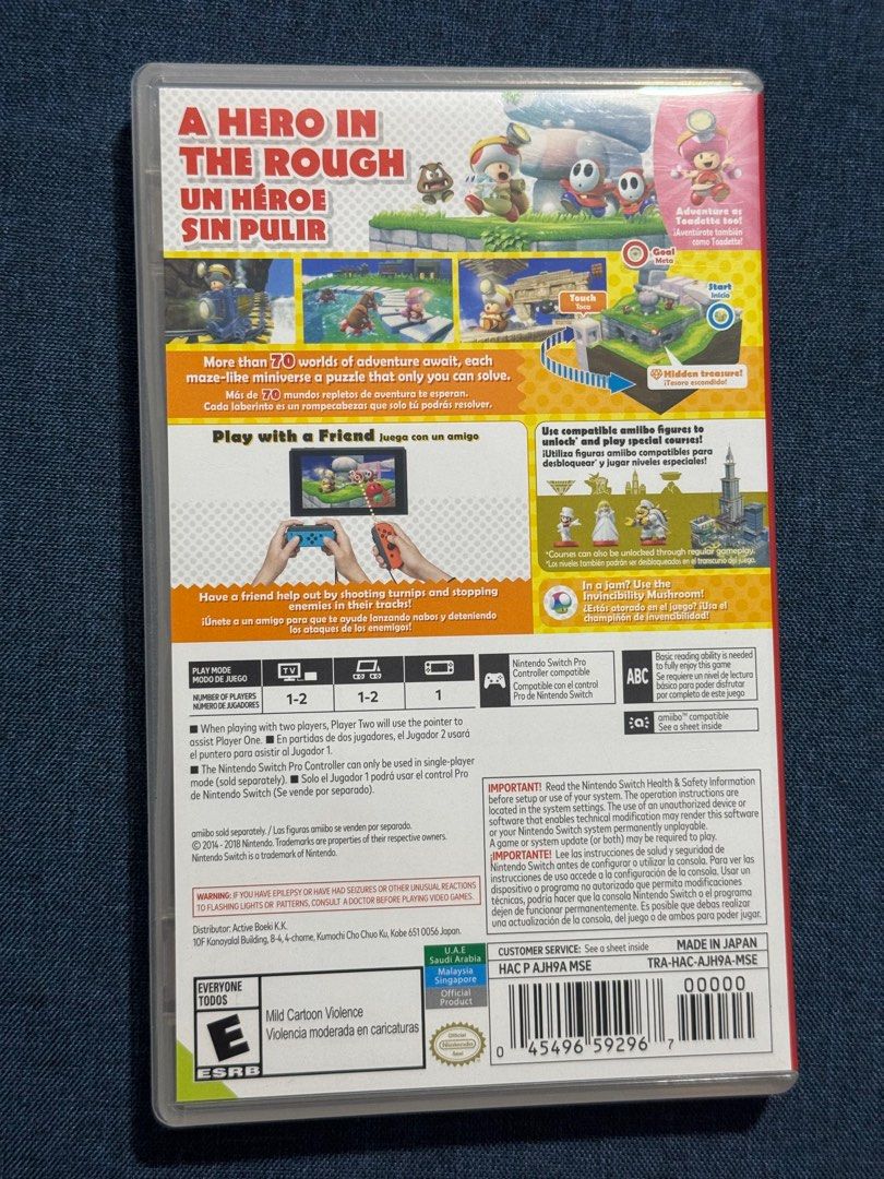 CAPTAIN TOAD - Treasure Tracker (Category: Nintendo) located in Mandaluyong City. Submitted by abc_16 (Listing ID 1338502008, Image 2). Description: .