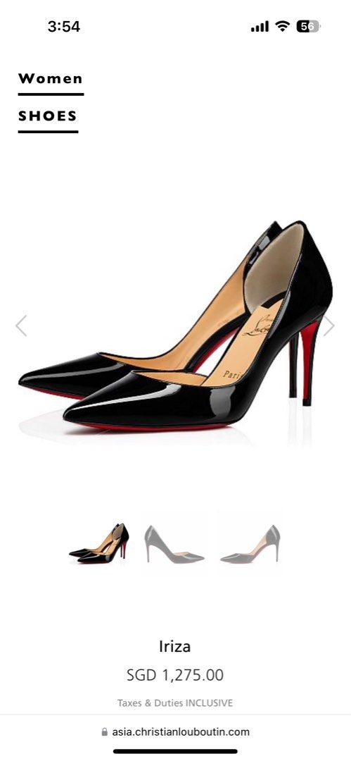 Christian Louboutin Iriza 100mm Luxury Sneakers Footwear on Carousell