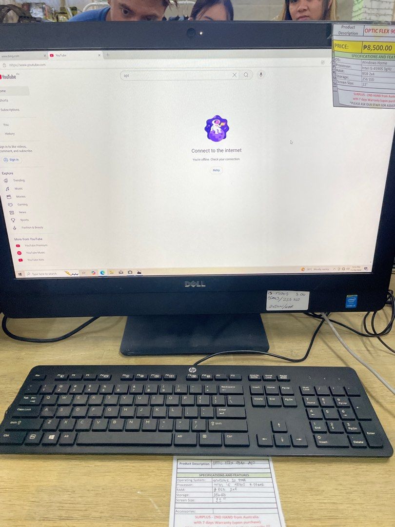 Computer Monitor Optic Flex 9030 AIO (Category: Desktops) located in Muntinlupa City. Submitted by aussie.surplustore (Listing ID 1338478846, Image 2). Description: Computer Monitor Optic Flex 9030 AIO Price: 8,500 Surplus from Australia We are available online and thru our physical store located at: 👉MUNTINLUPA For more info direct message or call me: ➡️Salestaff: JANINE ➡️Number: 0948 098 5387.
