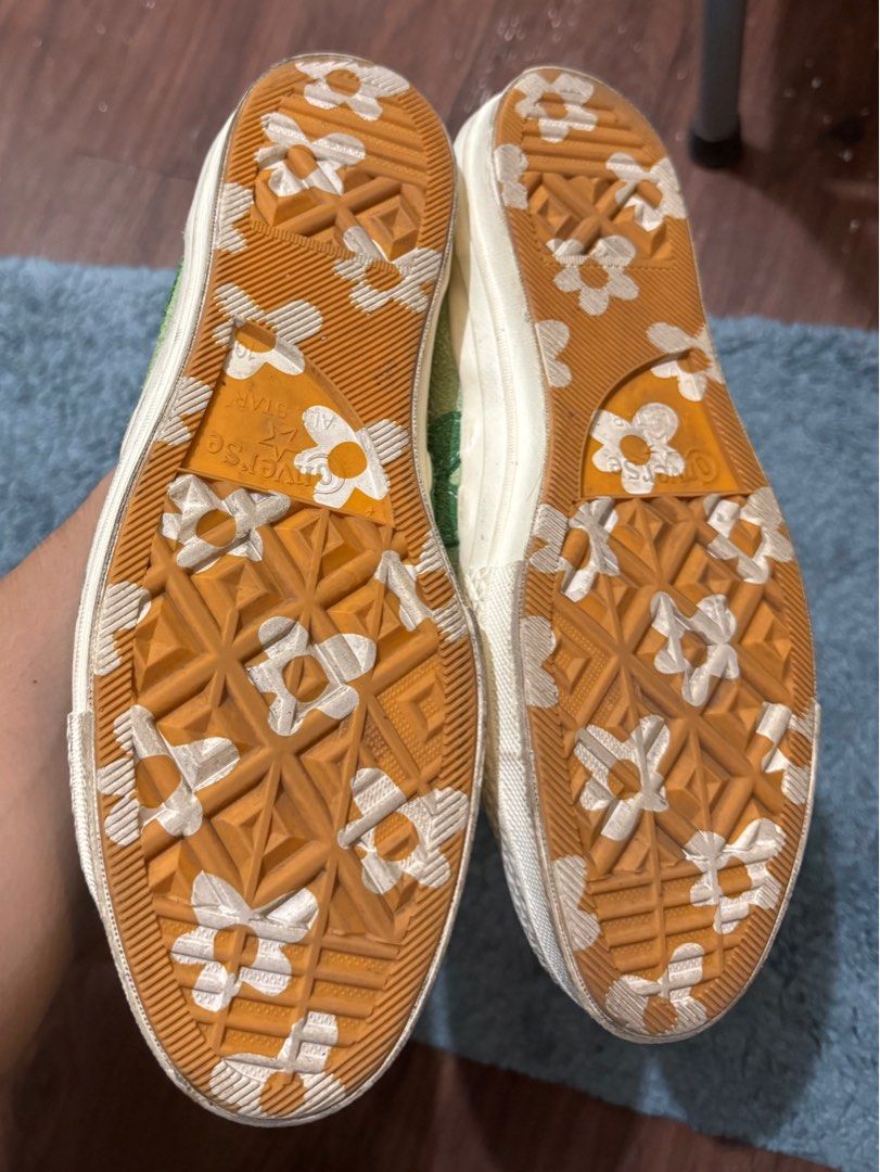 Converse golf le fleur (Category: Sneakers) located in Manila. Submitted by chigma (Listing ID 1338644135, Image 3). Description: Converse golf le fleur Us10 No box Rfs: kunin niyo na pang date ko.