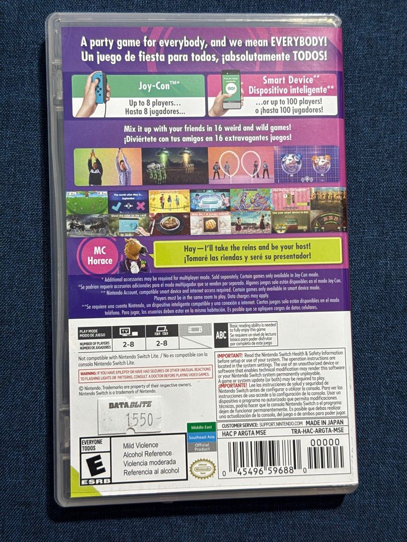 EVERYBODY Switch! (Category: Nintendo) located in Mandaluyong City. Submitted by abc_16 (Listing ID 1338501491, Image 2). Description: .
