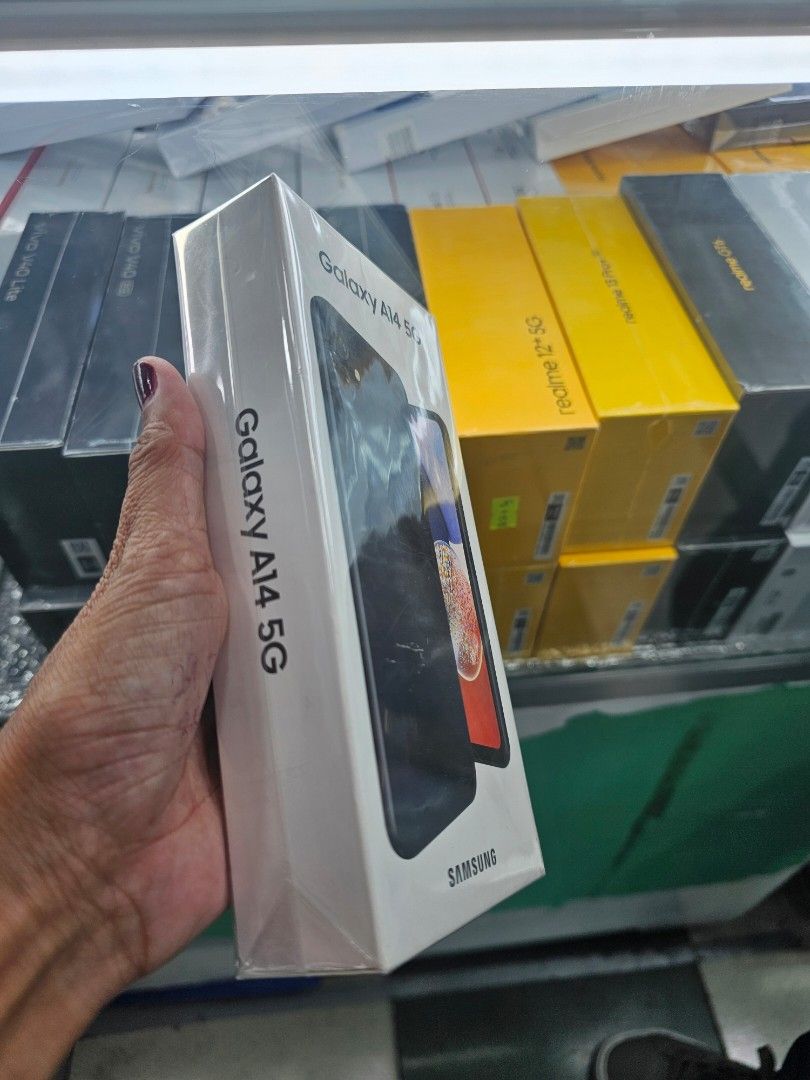Galaxy A14 5g 128gb 6g ram (Category: Samsung) located in San Juan City. Submitted by AshleyandLynGeneralmerchandise (Listing ID 1338589685, Image 3). Description: Fb Page: Ashley & Lyn Jenny Telecom 👉Mode of Payment: Cash 👉Bank Transfer 👉GCash & Paymaya 👉Installment: 👉Credit Card 👉Ggives 👉Home Credit 👉Cash on Delivery 👉Shipping 👉Meet Up 👉Trade In You can visit our Physical store in Stall number Y-07 Aquarium Greenhills Mall LOOK: Jenn