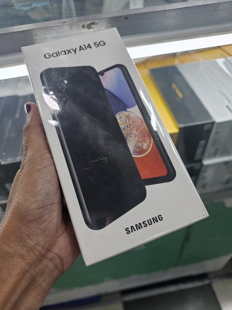 Galaxy A14 5g 128gb 6g ram (Category: Samsung) located in San Juan City. Submitted by AshleyandLynGeneralmerchandise (Listing ID 1338589685, Image 1). Description: Fb Page: Ashley & Lyn Jenny Telecom 👉Mode of Payment: Cash 👉Bank Transfer 👉GCash & Paymaya 👉Installment: 👉Credit Card 👉Ggives 👉Home Credit 👉Cash on Delivery 👉Shipping 👉Meet Up 👉Trade In You can visit our Physical store in Stall number Y-07 Aquarium Greenhills Mall LOOK: Jenn