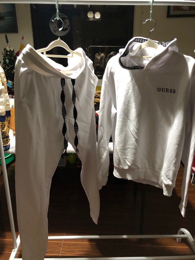 Guess Coords Jogger Set Women s Fashion Coats Jackets and Outerwear on Carousell