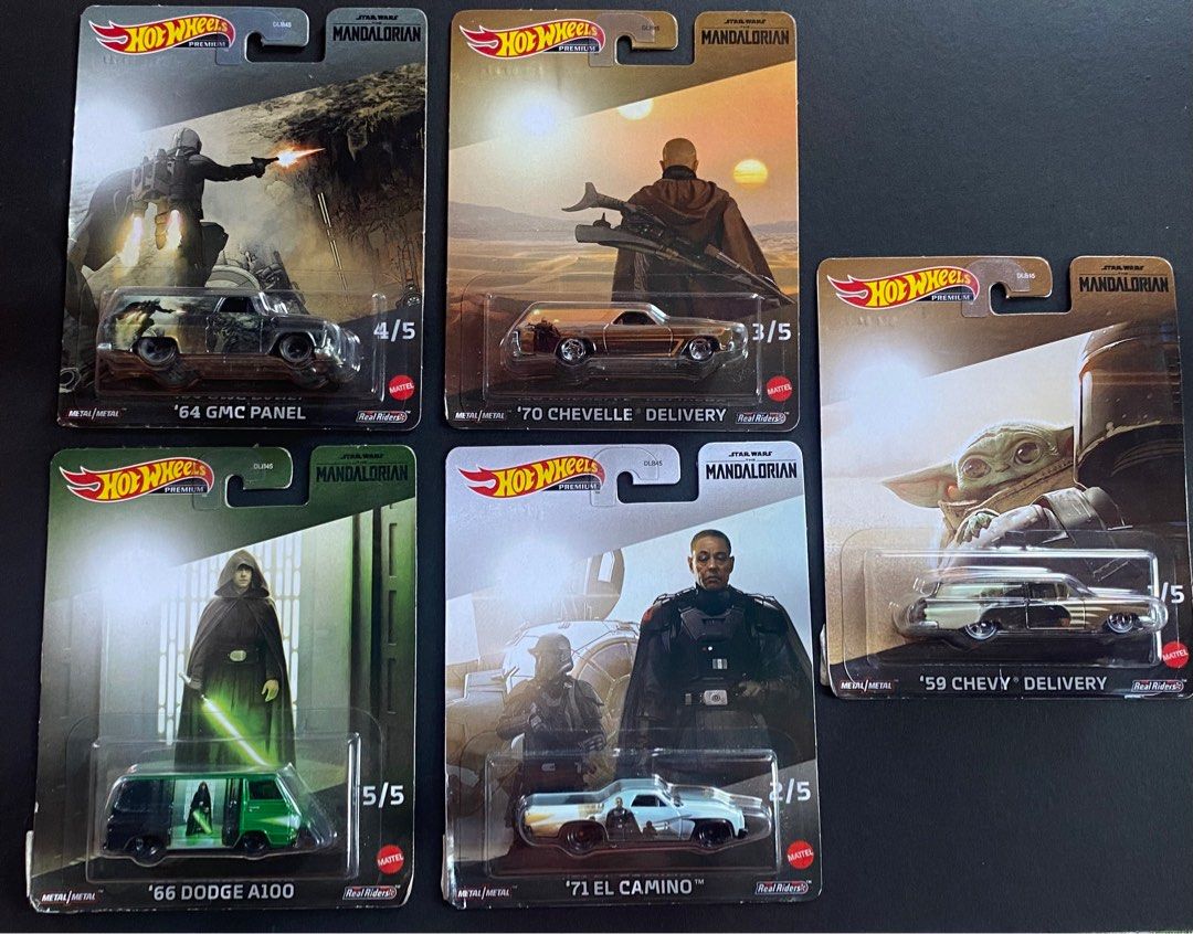 Hotwheels Mandalorian premium complete set (Category: Vehicle & Diecast Models) located in Agoo. Submitted by collect12 (Listing ID 1338561438, Image 1). Description: .