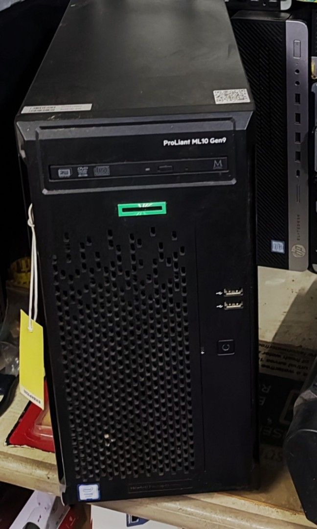 Hp proliant server ml10 g9 open to swap (Category: Desktops) located in Valenzuela. Submitted by onlinesellswapgadget (Listing ID 1338613533, Image 2). Description: Old stock demo unit Valenzuela pickup Selling for 30k open to swap with other gadgets/items looking for best offer Bnew costs 49k without upgrade Ml10 g9 8g ram Ugraded hdd to 2x 1tb server grade hdd.