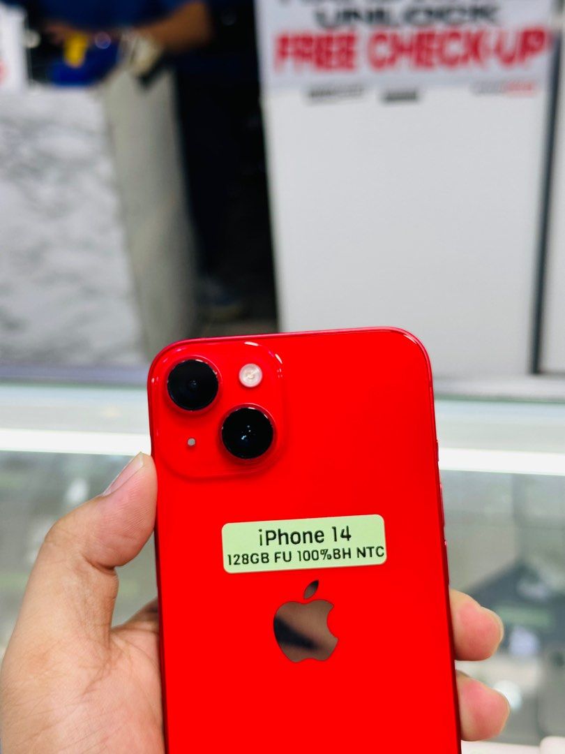 iPhone 14 128GB 100Bh Openline NTC Approved 99%smooth No issues (Category: iPhone 14 Series) located in San Juan City. Submitted by saabangadgetshop (Listing ID 1338623529, Image 2). Description: Onhand | Pre-owned iPhone 14 128GB OPENLINE NTC APPROVED Battery Health 100% NO HIDDEN ISSUES NO HISTORY OF REPAIR 99%Smooth TEST TO SAWA RESET ALL YOU WANT TEST ALL YOU WANT NOT REFURBISHED AUTHENTIC PHONE ALL WORKING (FREE 3UTOOLS) iPhones iPads only �