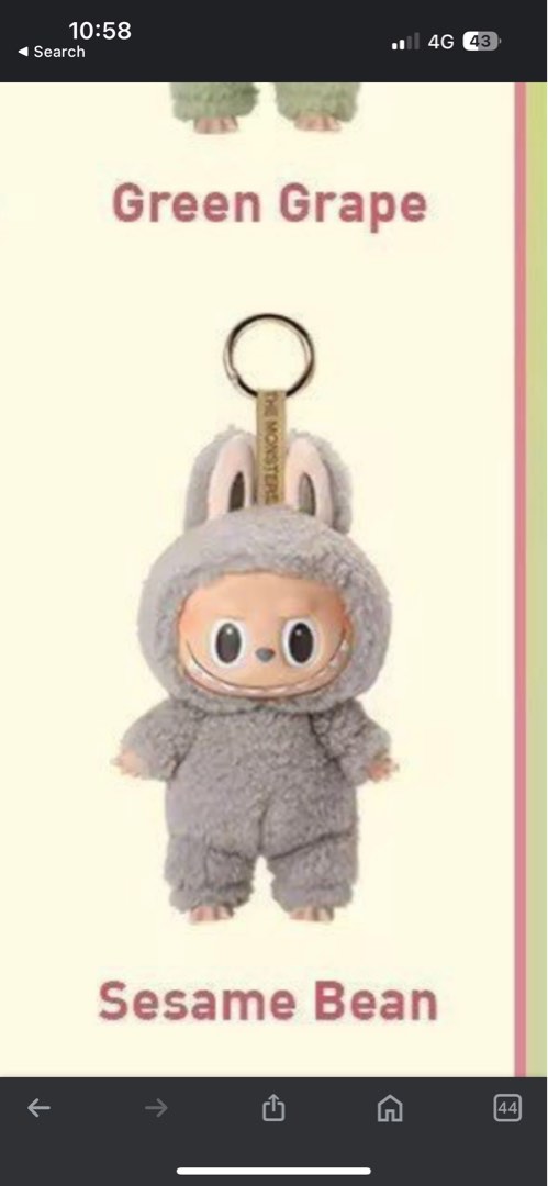 2 Packs Labubu,Pop Mart The Monsters Exciting Macaron 6.69