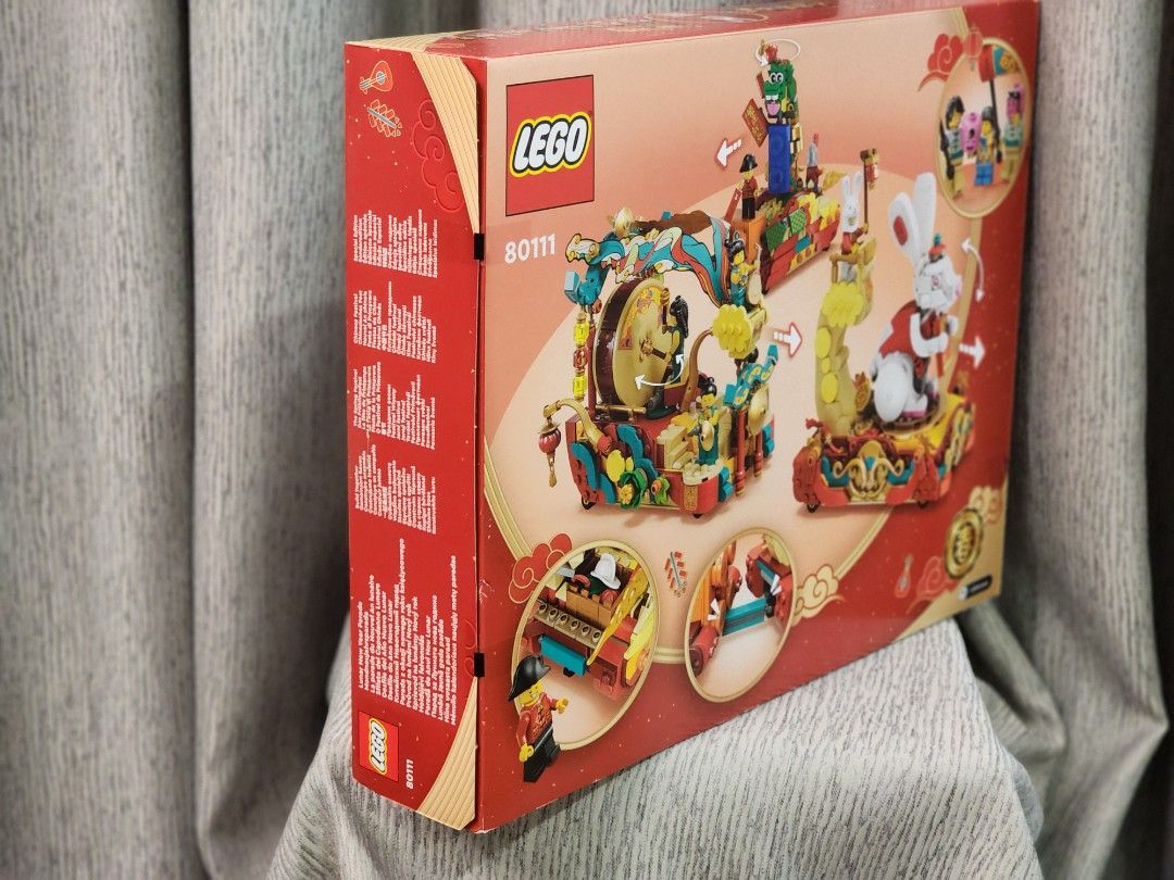 LEGO 80111 Lunar New Year Parade Building Toy Set Rabbit Year, Hobbies ...