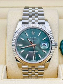 500 affordable rolex datejust 41 green For Sale Carousell Singapore