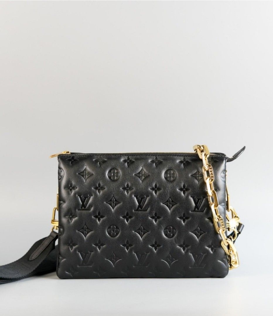 Louis Vuitton Coussin PM Black Monogram Lambskin in Gold Hardware (Microchip) (Category: Luxury Bags & Wallets) located in Taguig. Submitted by pursemaison (Listing ID 1338542667, Image 2). Description: Louis Vuitton Coussin PM Black Monogram Lambskin in Gold Hardware (Microchip) ✨Php 175,000 *Additional 4% for straight credit card payments *Available for 6 months layaway with 1% interest per month *BDO credit card up to 36 mos & Citibank credit 